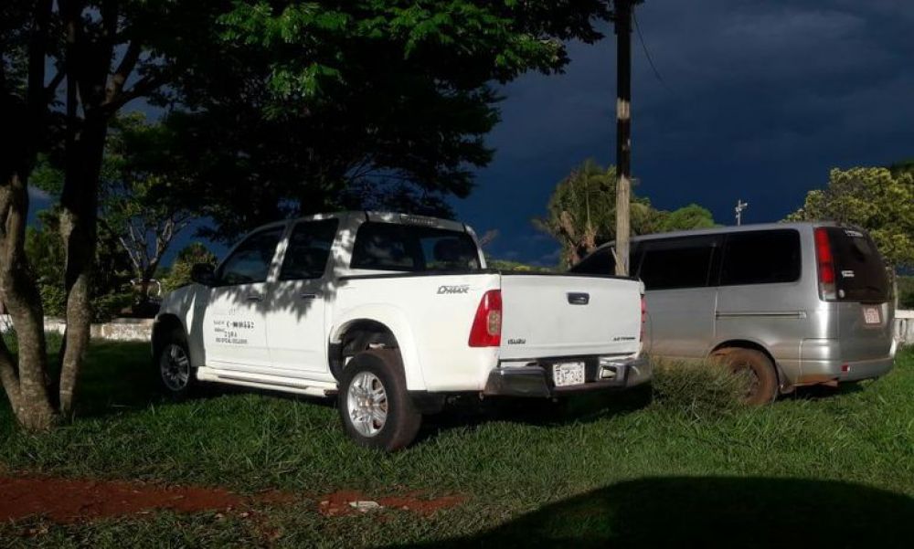 Usan vehículo del Ministerio de Salud para ir a la cancha en Pedro Juan