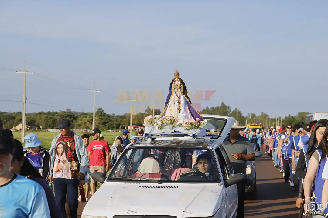 Peregrinación | Virgen de Caacupe 2024 en Pedro Juan Caballero