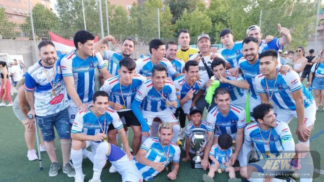 Ascao FC, campeón de la liga de residentes paraguayos en Madrid