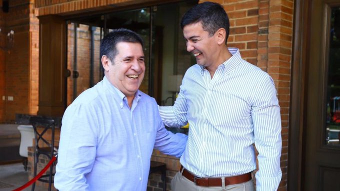 Santi afirma en España que Cartes no financió su campaña y que BASA no es de él