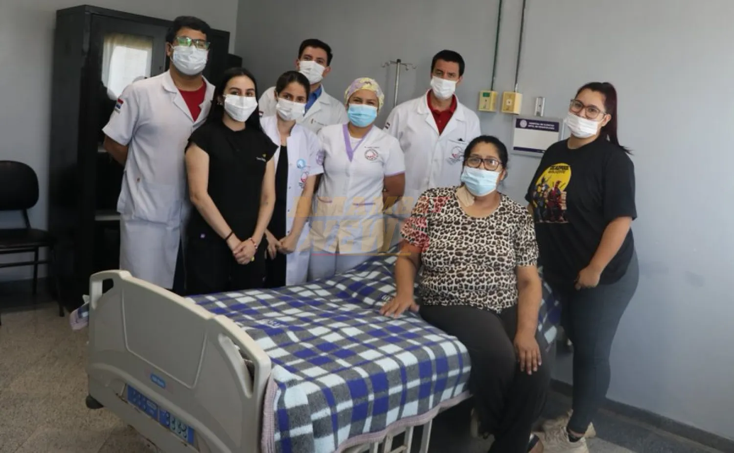 Alta médica a segundo paciente trasplantado en una semana de médula ósea en Clínicas