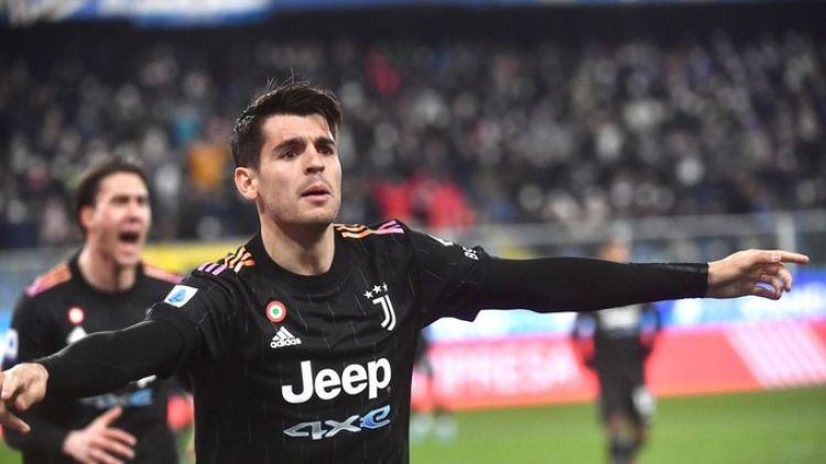 Álvaro Morata acerca a Juventus a la cabeza de la Serie A