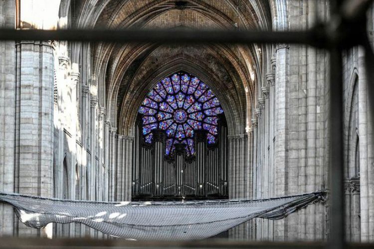 Comienzan a restaurar el gran órgano de la catedral de Notre-Dame en París