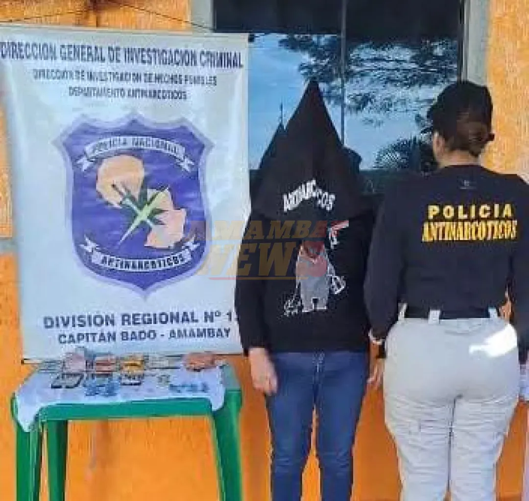 Mujer es detenida con crack durante allanamiento por microtráfico en Capitán Bado