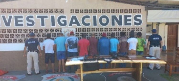 Imputan a miembros de banda criminal de Capitán Bado