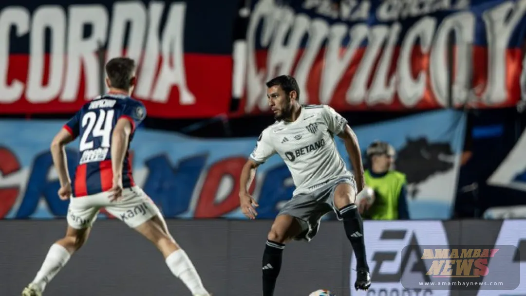 San Lorenzo y Atlético Mineiro igualan en duelo de paraguayos
