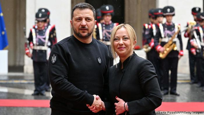 Zelenski llega a Roma para reunirse con el papa Francisco y Meloni