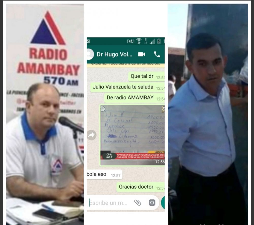 Néstor Echeverria usó lista falsa para acusar a periodistas de radio Amambay 570
