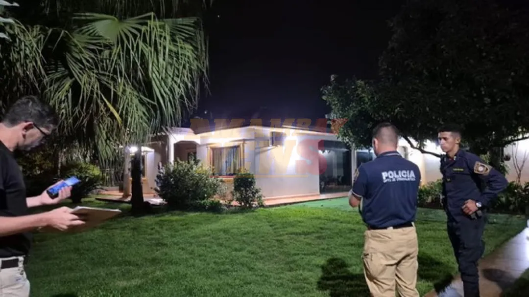 Encapuchados se llevan G. 700 millones tras asaltar casa de empresario y de jueza en Ciudad del Este