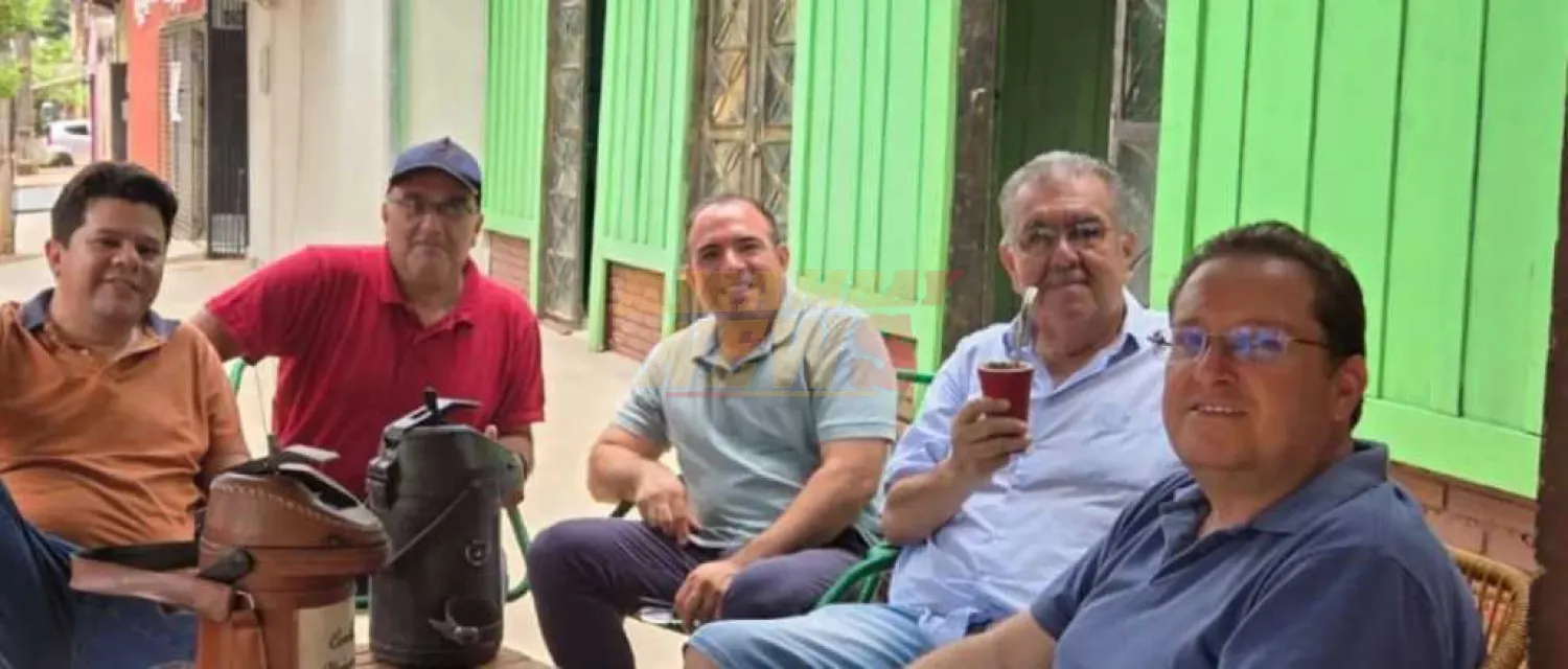 PJC: Fernando Esteche y Papilin Fernández inician diálogo por el verdadero Honor Colorado