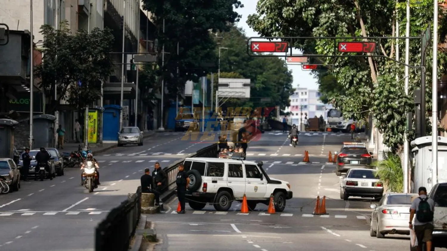 Reportan ráfagas de disparos alrededor del Palacio de Miraflores en Venezuela