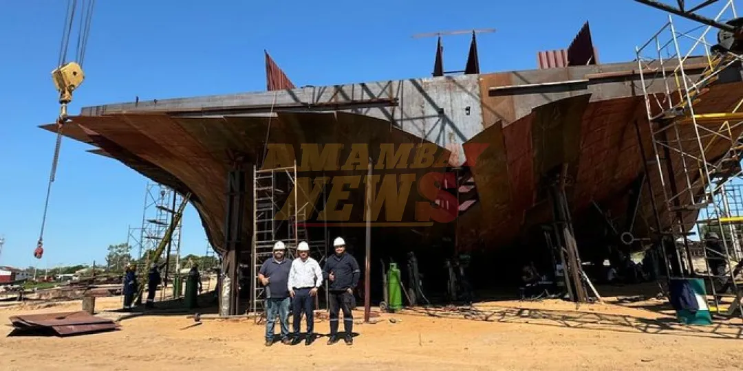 “Don Toyo”, la embarcación paraguaya más grande estará lista antes de fin de año
