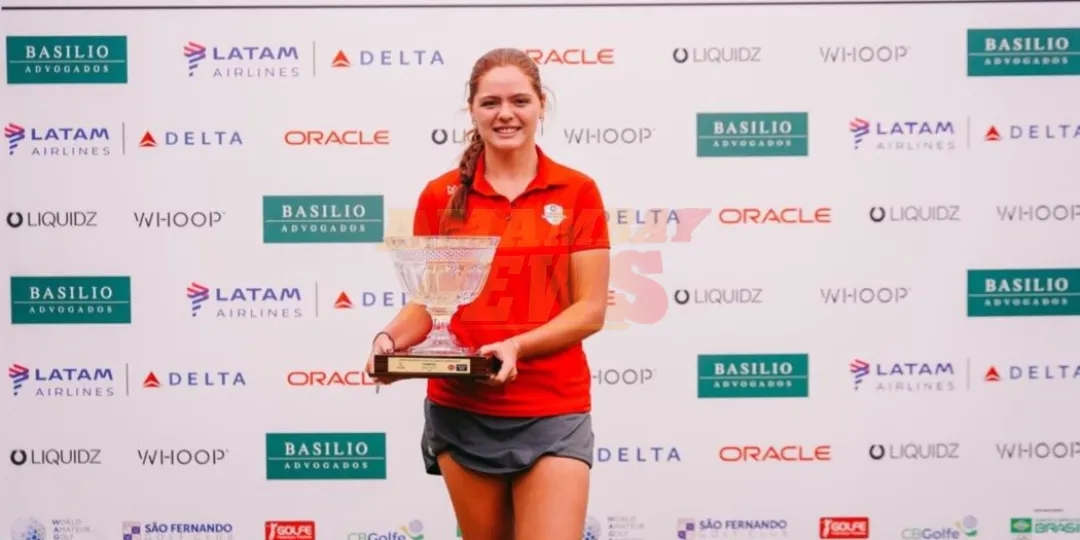 Victoria Livieres brilla en Brasil y se lleva el título en torneo internacional juvenil
