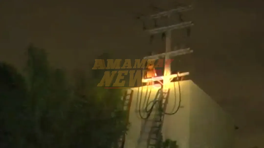 Presunto adicto muere al intentar cortar cables de la ANDE en San Lorenzo