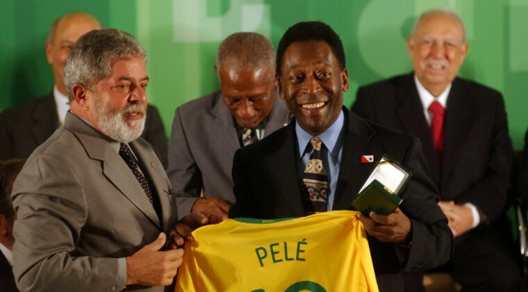 “Nunca hubo un número 10” como Pelé, dice Lula