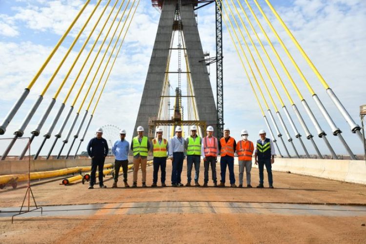 Puente de la Integración registra a la fecha un avance general del 90%