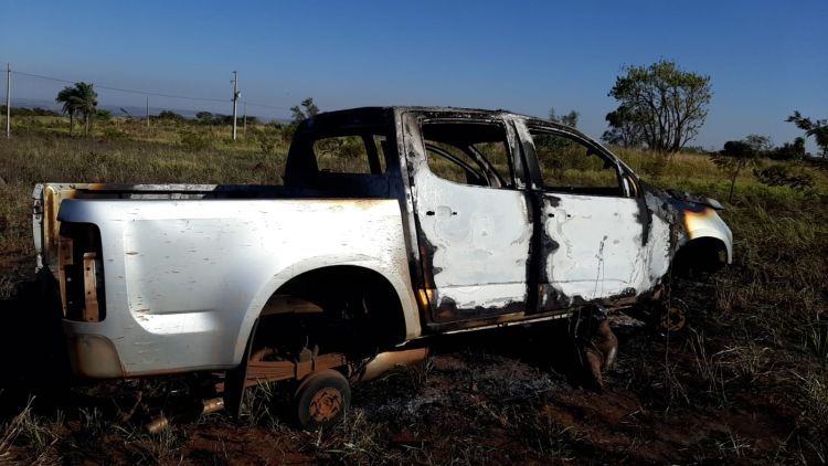 Incineraron una camioneta en Pedro Juan Caballero
