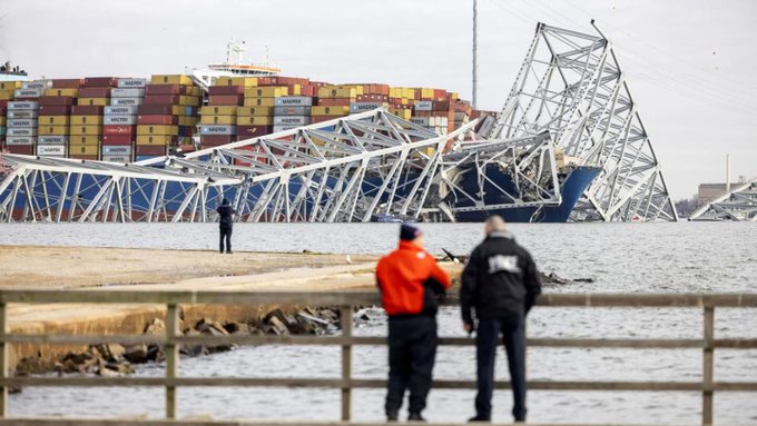 Biden acudirá a Baltimore para observar las labores de recuperación del puente