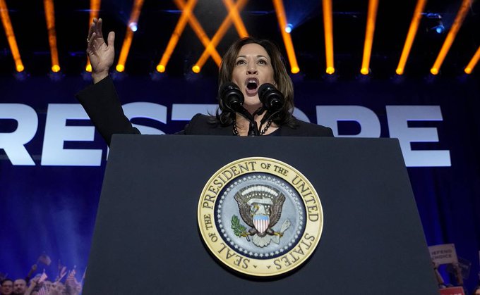 Kamala Harris confirma que buscará la candidatura presidencial demócrata