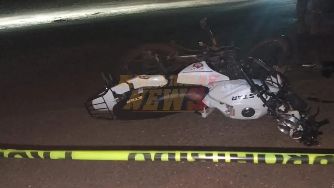 Guayaibí: Motociclista muere atropellado por un conductor que se dio a la fuga