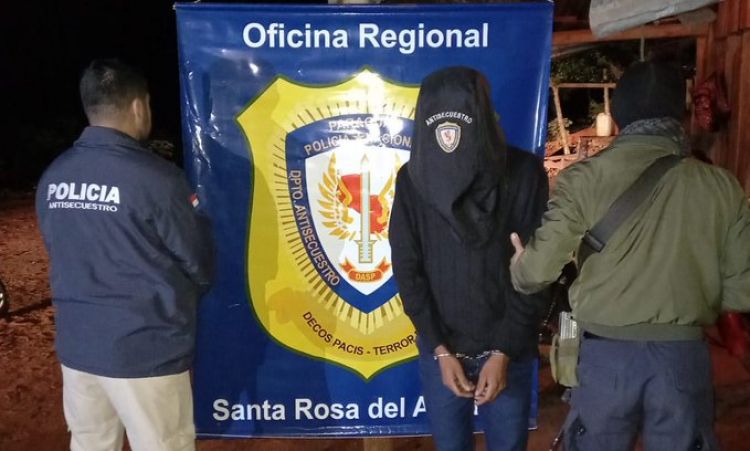 Detienen a supuesto autor de un hecho de homicidio doloso ocurrido en el distrito de Tacuatí