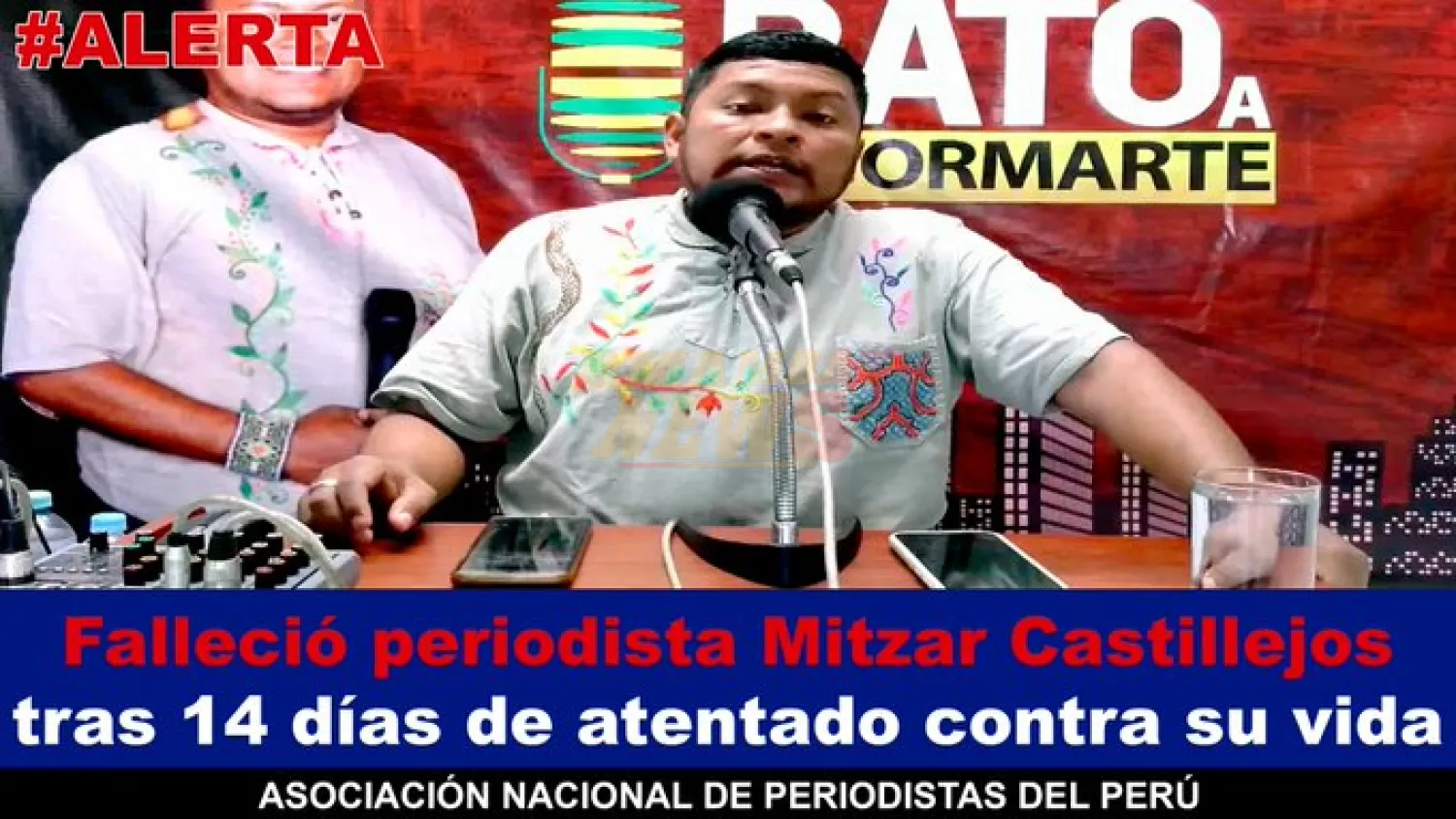 Muere periodista baleado por sicarios en Perú