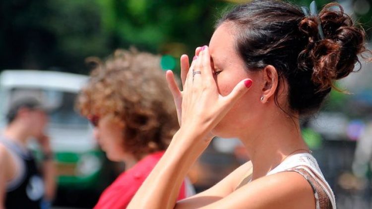 Jueves muy caluroso con máxima de 39°C