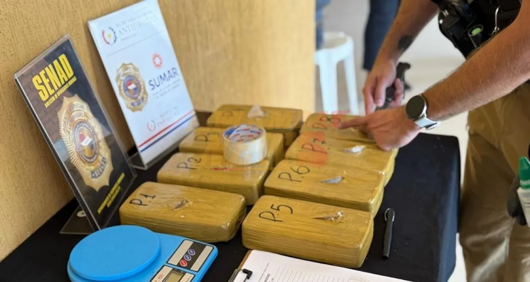 SENAD detecta cocaína en camión cisterna procedente de Bolivia