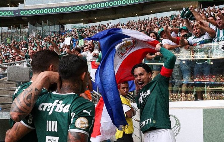 Gómez marca un gol en victoria clave del Palmeiras