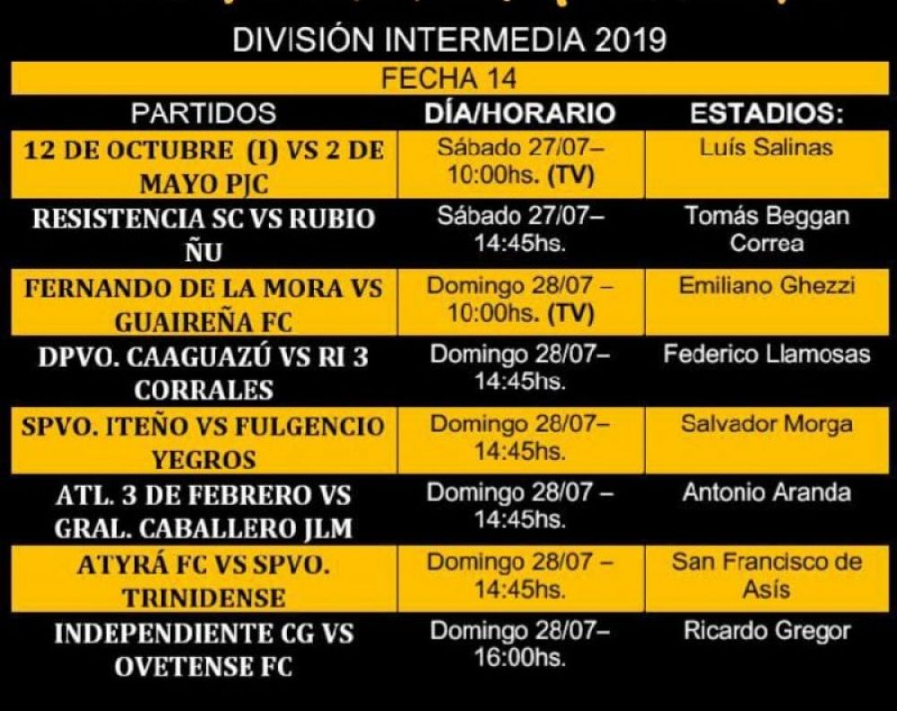 El 2 de Mayo jugará el sábado por la mañana