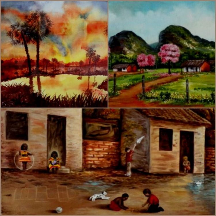 "Postales del Paraguay", una muestra colectiva en homenaje a la patria