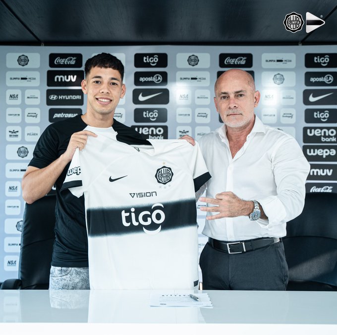 Olimpia da la bienvenida a Carlos Arrúa
