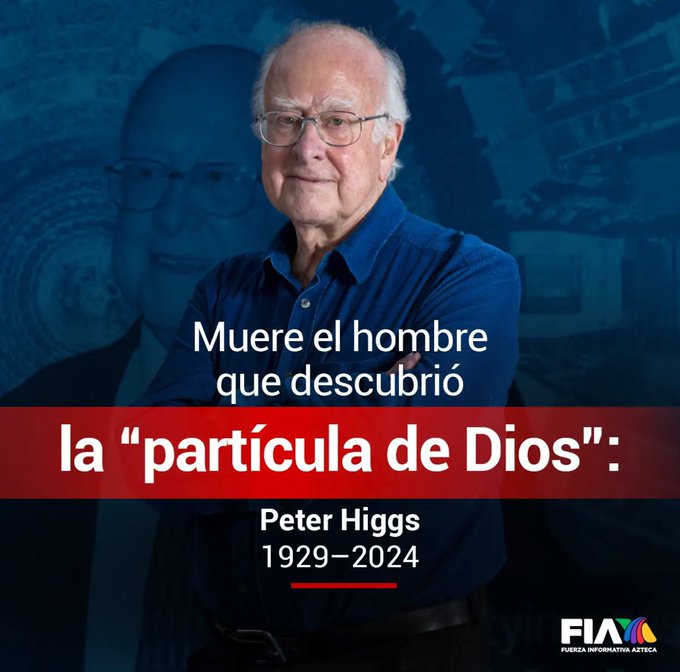 Muere Peter Higgs, el padre del bosón de Higgs, a los 94 años