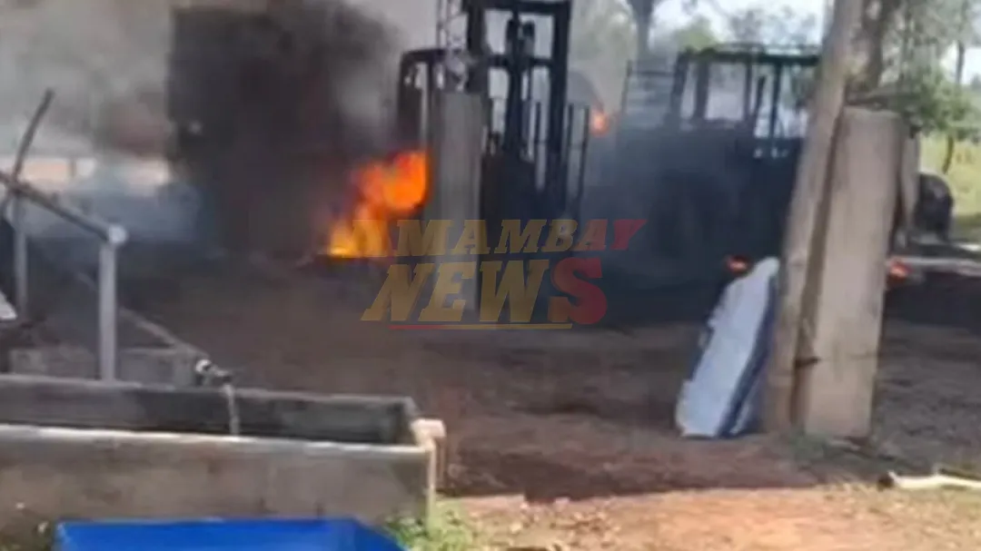Desconocidos incendian maquinaria de la estancia del gobernador de Guairá