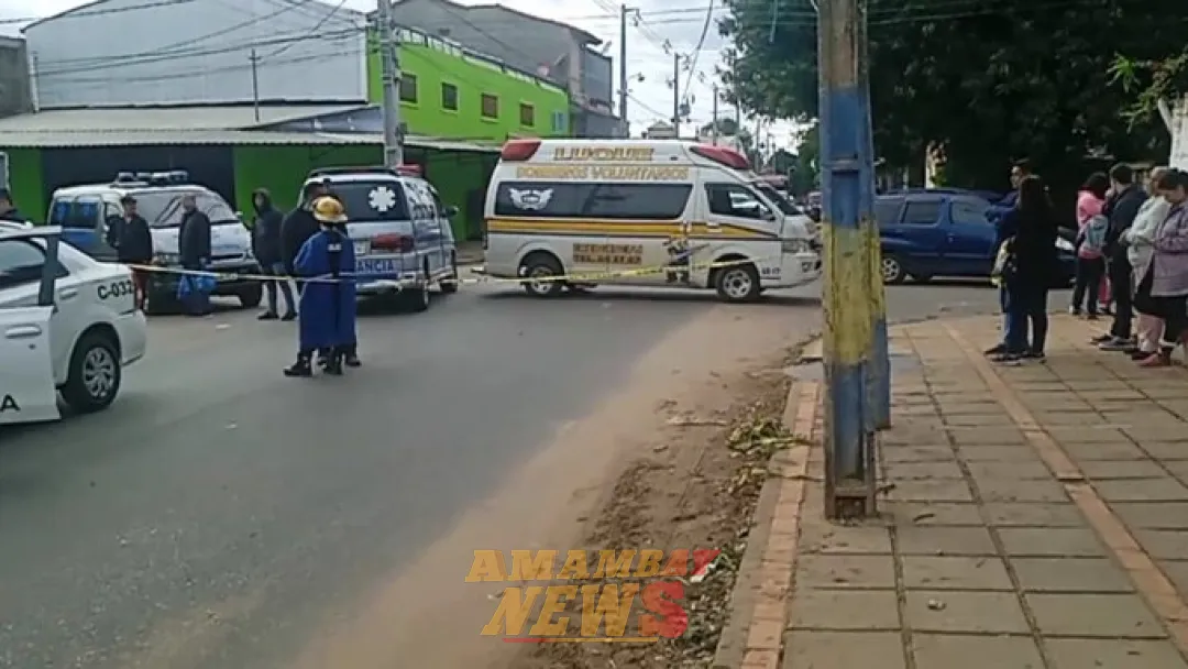 Una mujer muere tras choque entre motocicleta y un auto en Luque