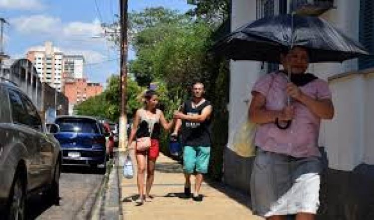 Clima caluroso y sin lluvias para este domingo