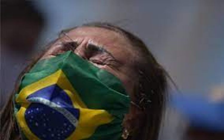 Covid-19: Brasil registra 3.950 muertes en 24 horas