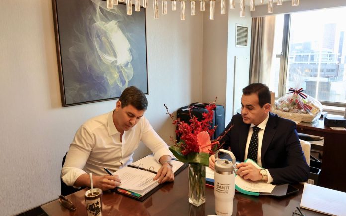 Santi inicia intensa agenda de trabajo a nivel empresarial y bilateral en Nueva York