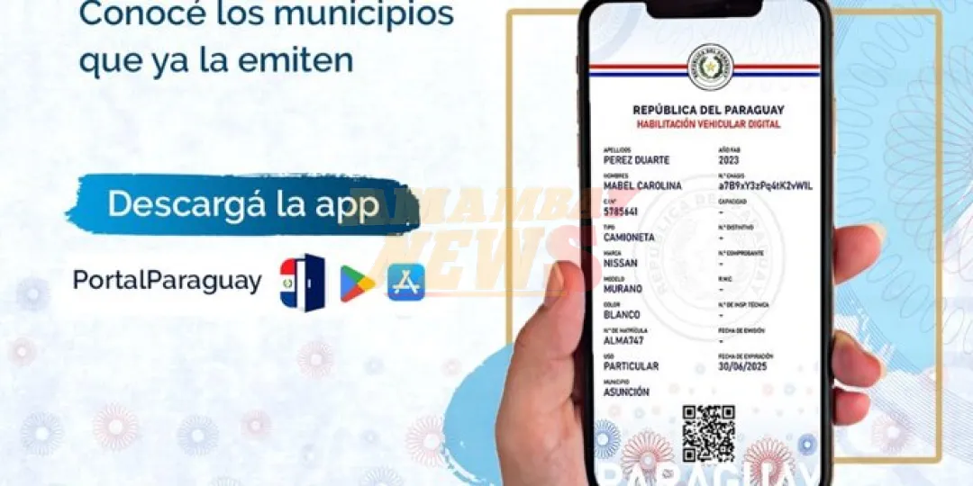 Los municipios que ya tienen la habilitación vehicular digital