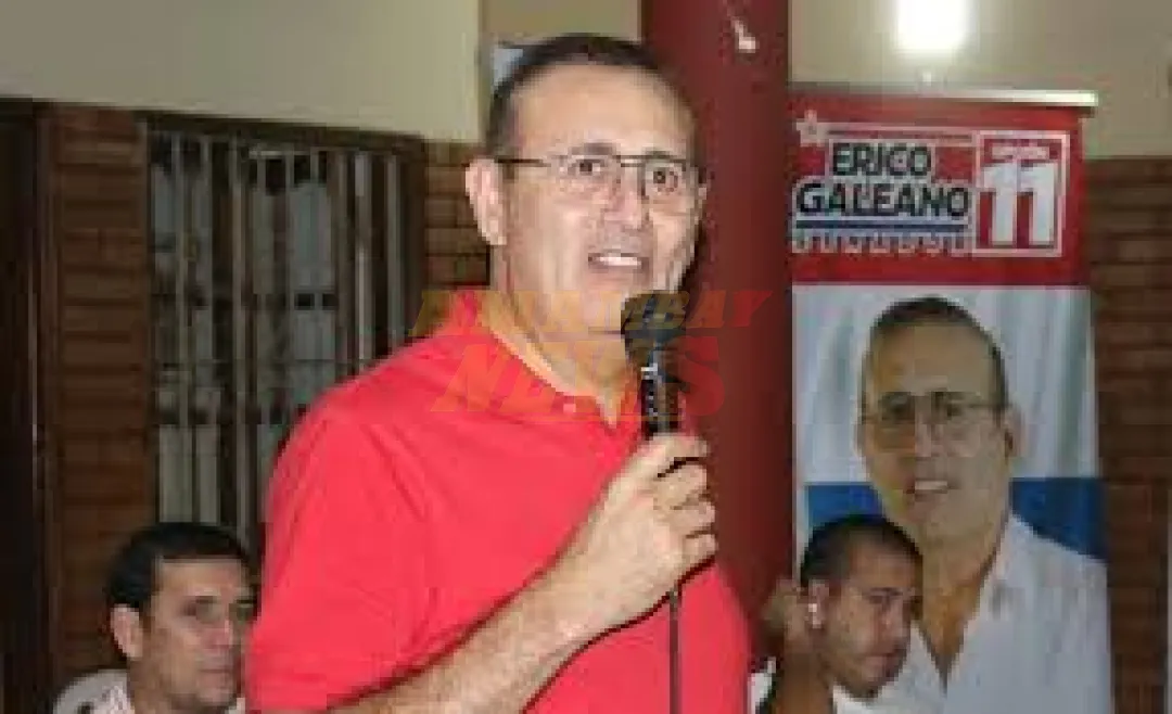 Fijan juicio oral para Erico Galeano por vínculos con el crimen organizado