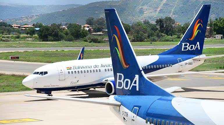 Compañía aérea de Bolivia operará en nuestro país