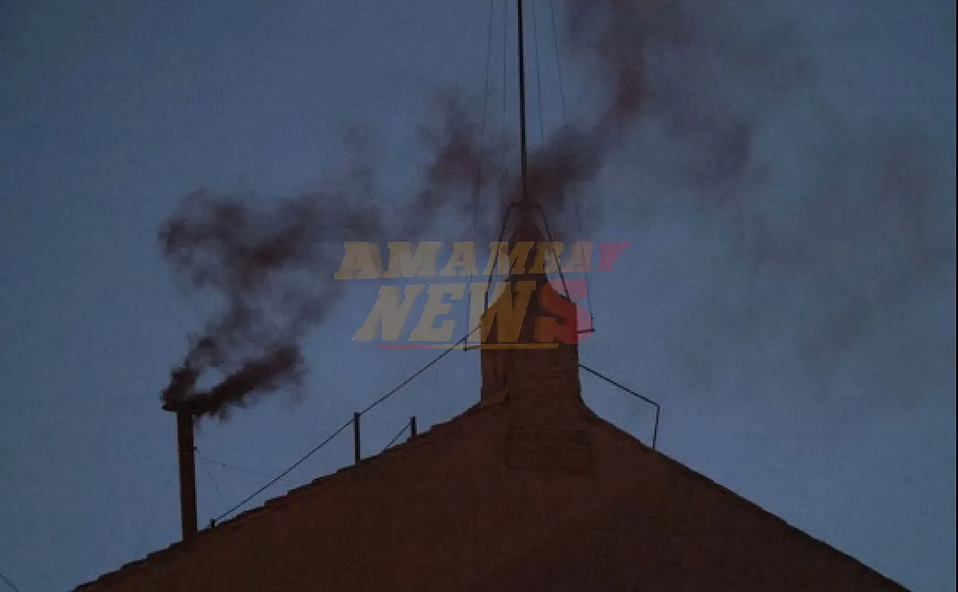 Fumata negra: sin Papa en primera votación del cónclave