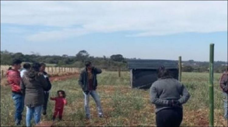 Invaden propiedad privada en Potrero Sur, distrito de  Zanja Pytá