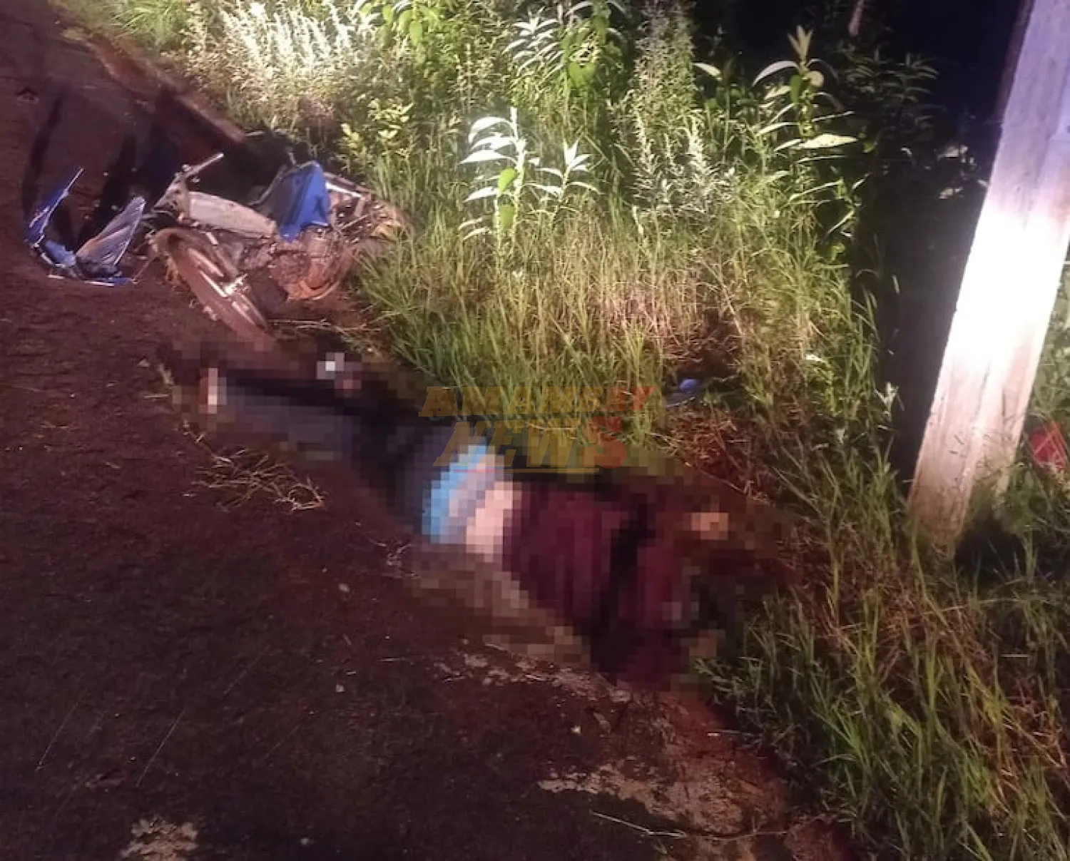 Trinidad: un hombre falleció tras caer de su moto