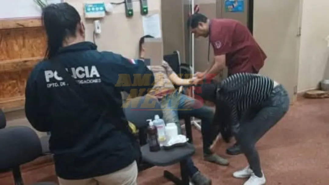 Policía fue herido con machete durante un enfrentamiento con abigeos en San Pedro