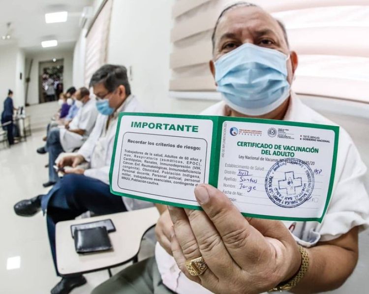 Reino Unido aceptará certificado de vacunación de Paraguay
