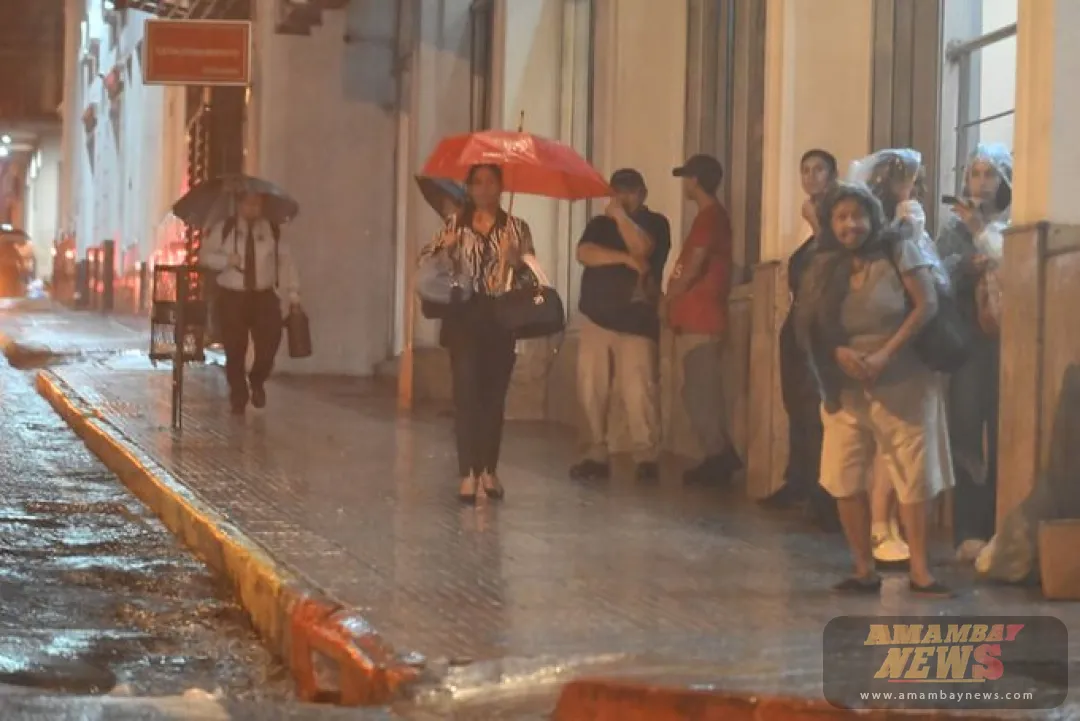 Lunes cálido con lluvias y tormentas eléctricas, anuncia Meteorología
