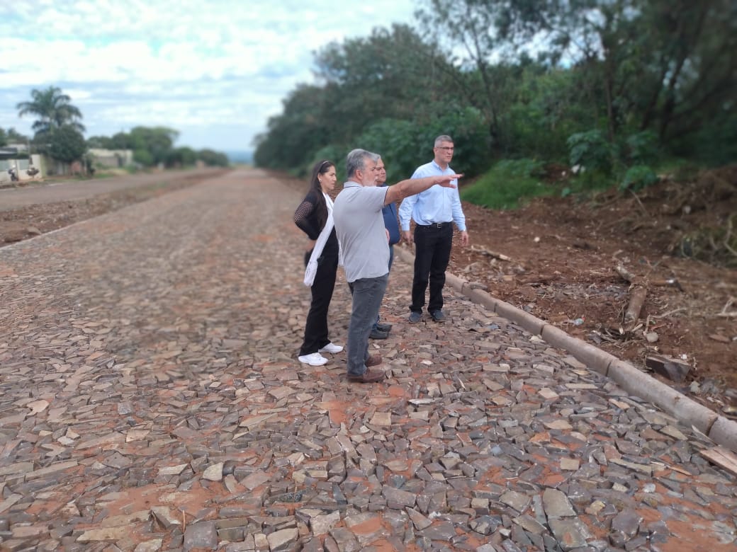 Avanzan trabajos sobre futura avenida de Pedro Juan Caballero