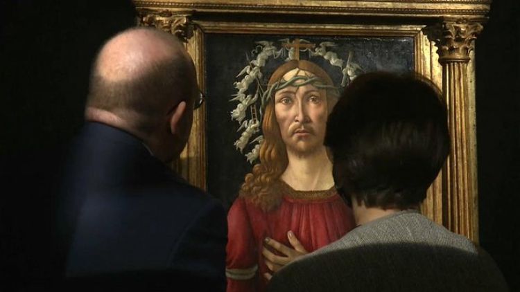 El varón de los dolores, de Sandro Boticelli sale a subasta