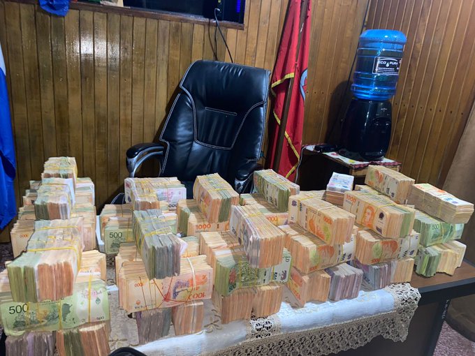 Incautan casi 70 millones de pesos argentinos
